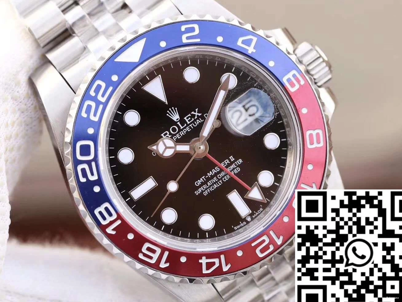 Master Dial 126710BLRO GMT GM II Black Factory Rolex 0517